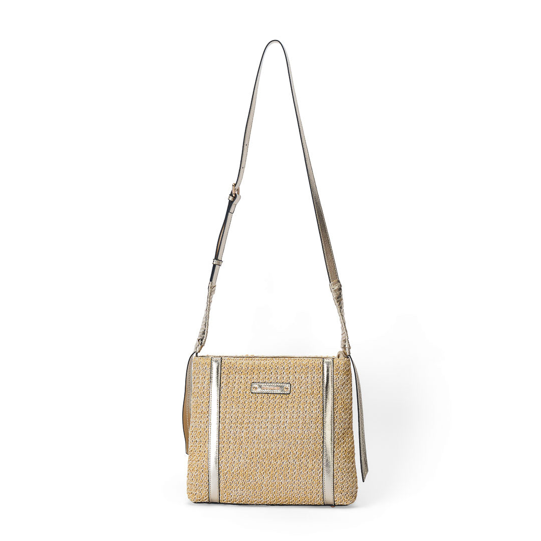Sac trotteur femme Saint-Malo Mac Alyster petit sac bandoulière doré design moderne