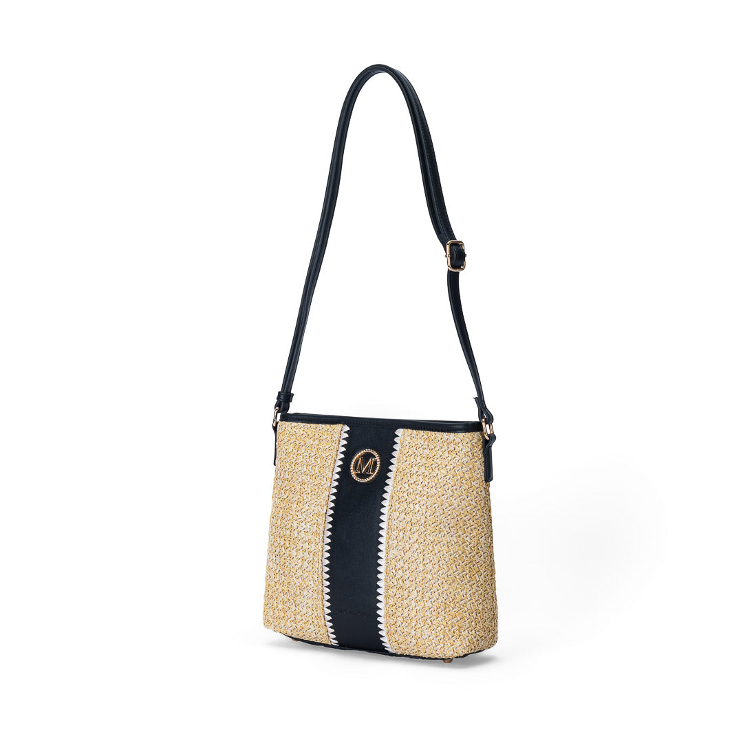 Sac trotteur femme Saint-Martin Mac Alyster noir sac bandoulière compact chic