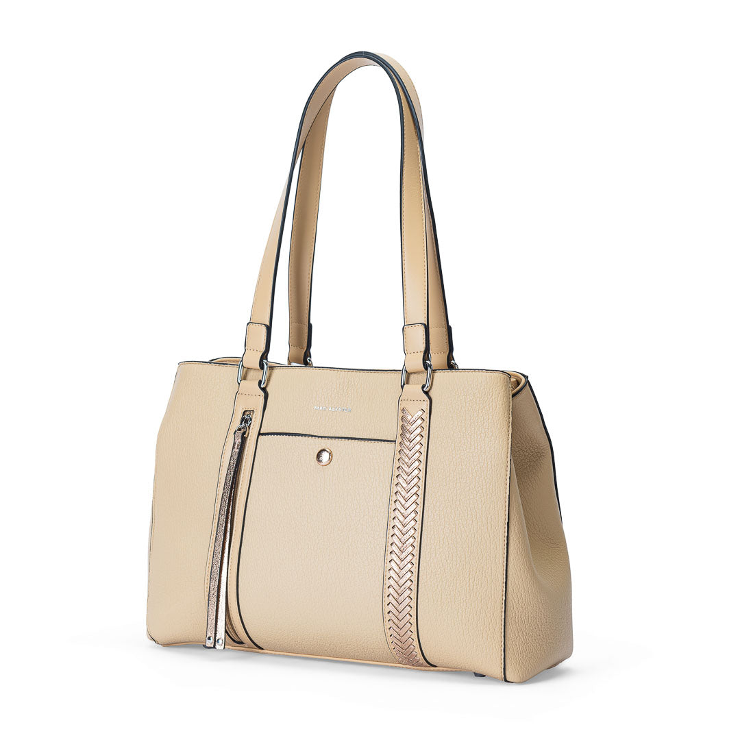 Sac shopping - CONTRASTE par Mac Alyster Sable