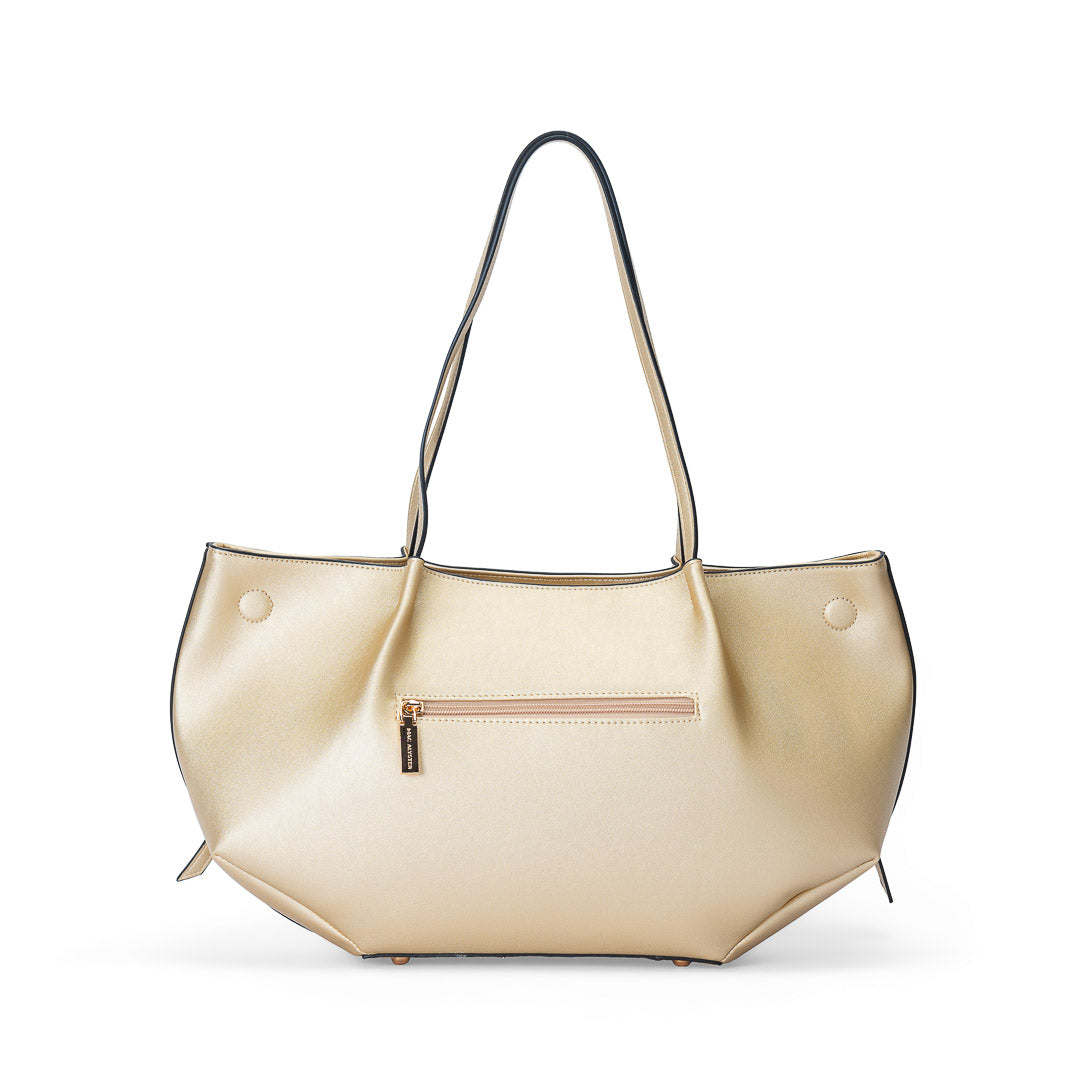 Sac cabas TENTATION champagne par Mac Alyster, vue de dos