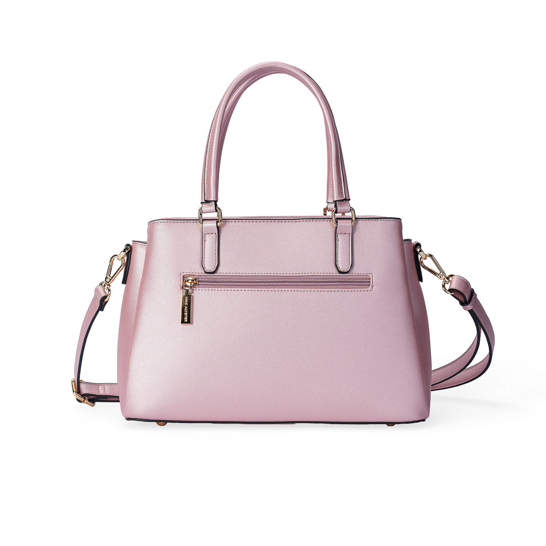 Sac à main TENTATION lilas par Mac Alyster, vue de dos