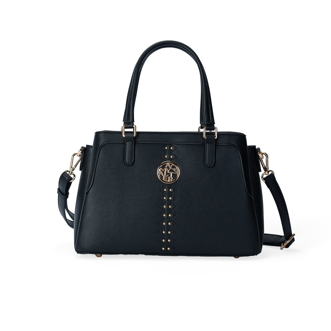 Sac à main TENTATION noir par Mac Alyster, vue de face