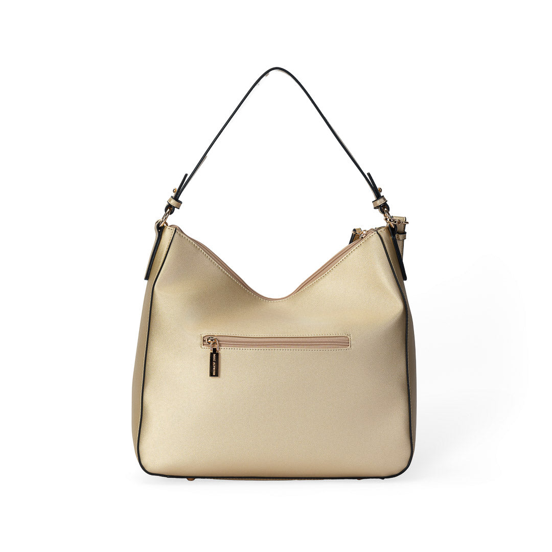 Sac porté épaule TENTATION champagne par Mac Alyster, vue de dos