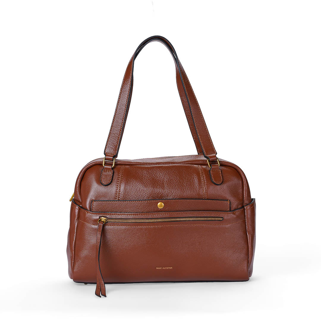 Grand sac porté main et Bandoulière Canelle par Mac Alyster