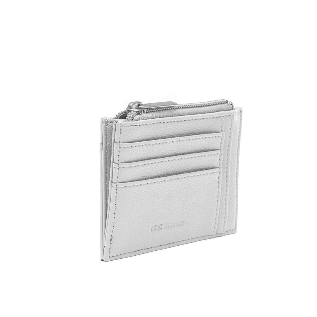 Porte cartes PETITE MAROQUINERIE synthétique BEIGE de trois-quarts