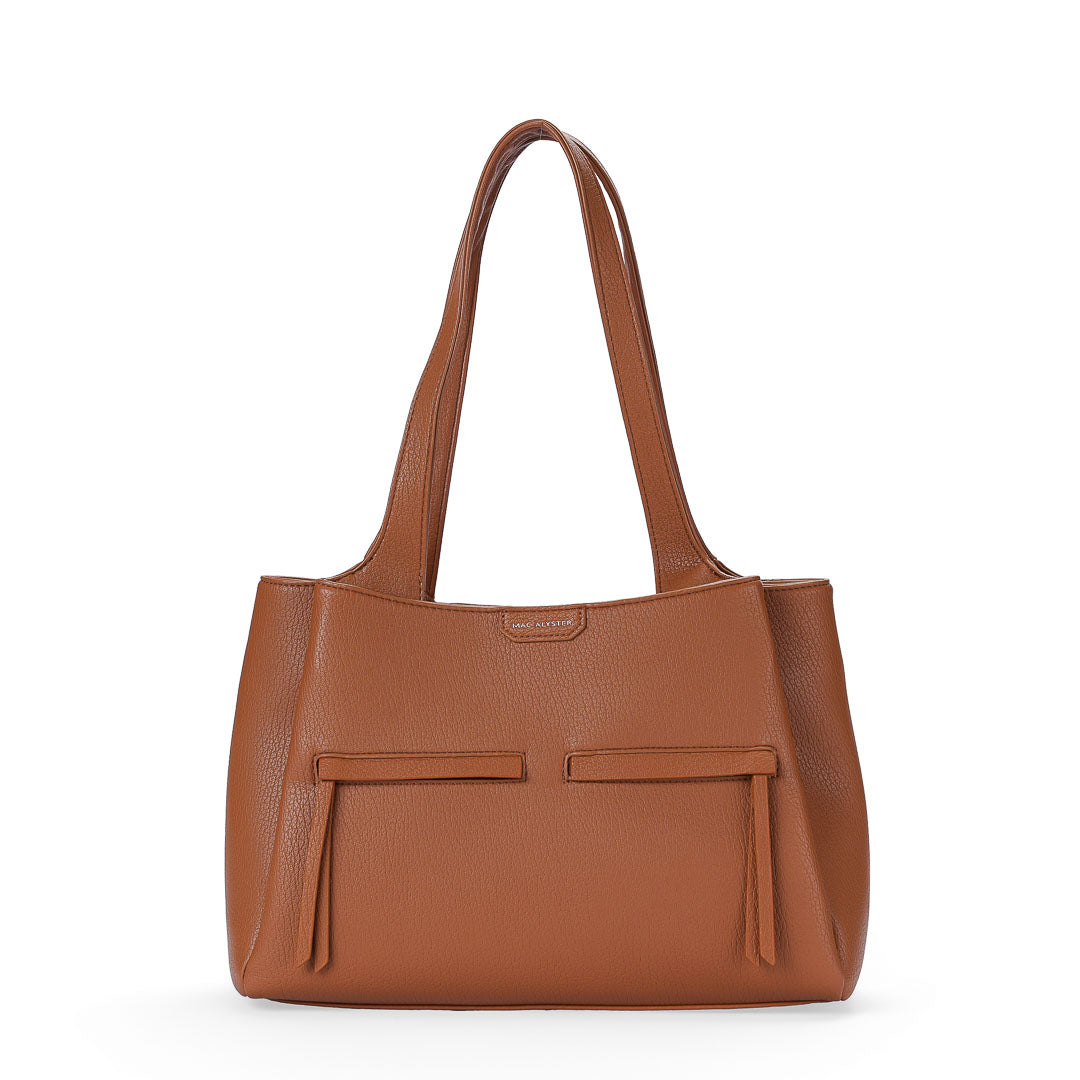 Sac shopping Fauve par Mac Alyster