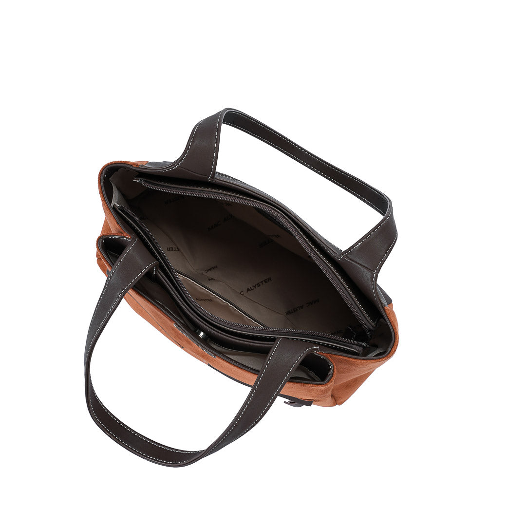 Sac shopping Fauve par Mac Alyster