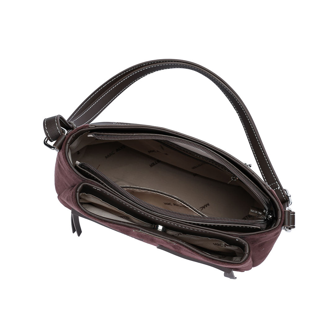 Sac besace et Bandoulière Fauve par Mac Alyster