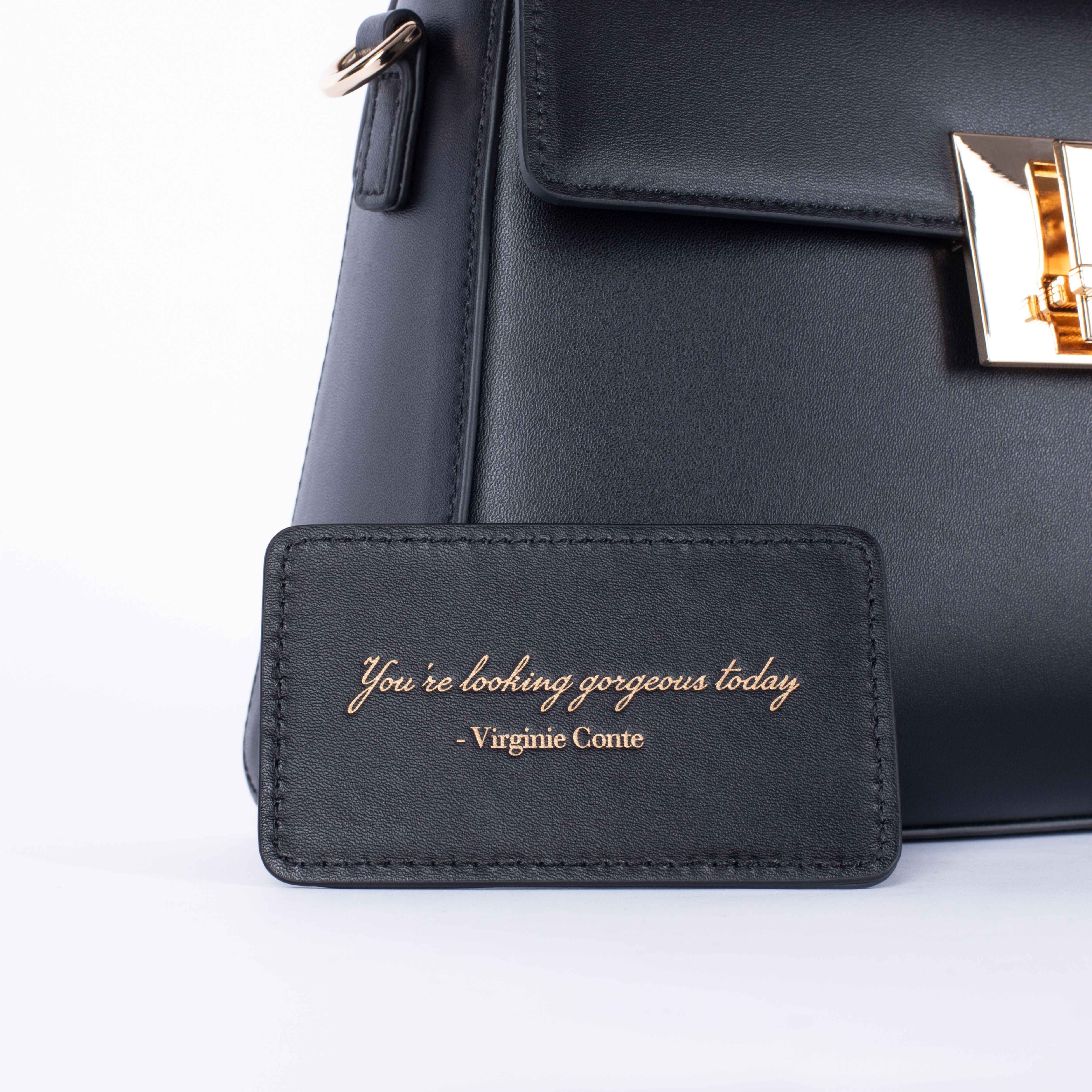 Sac porté main VIRGINIE Noir