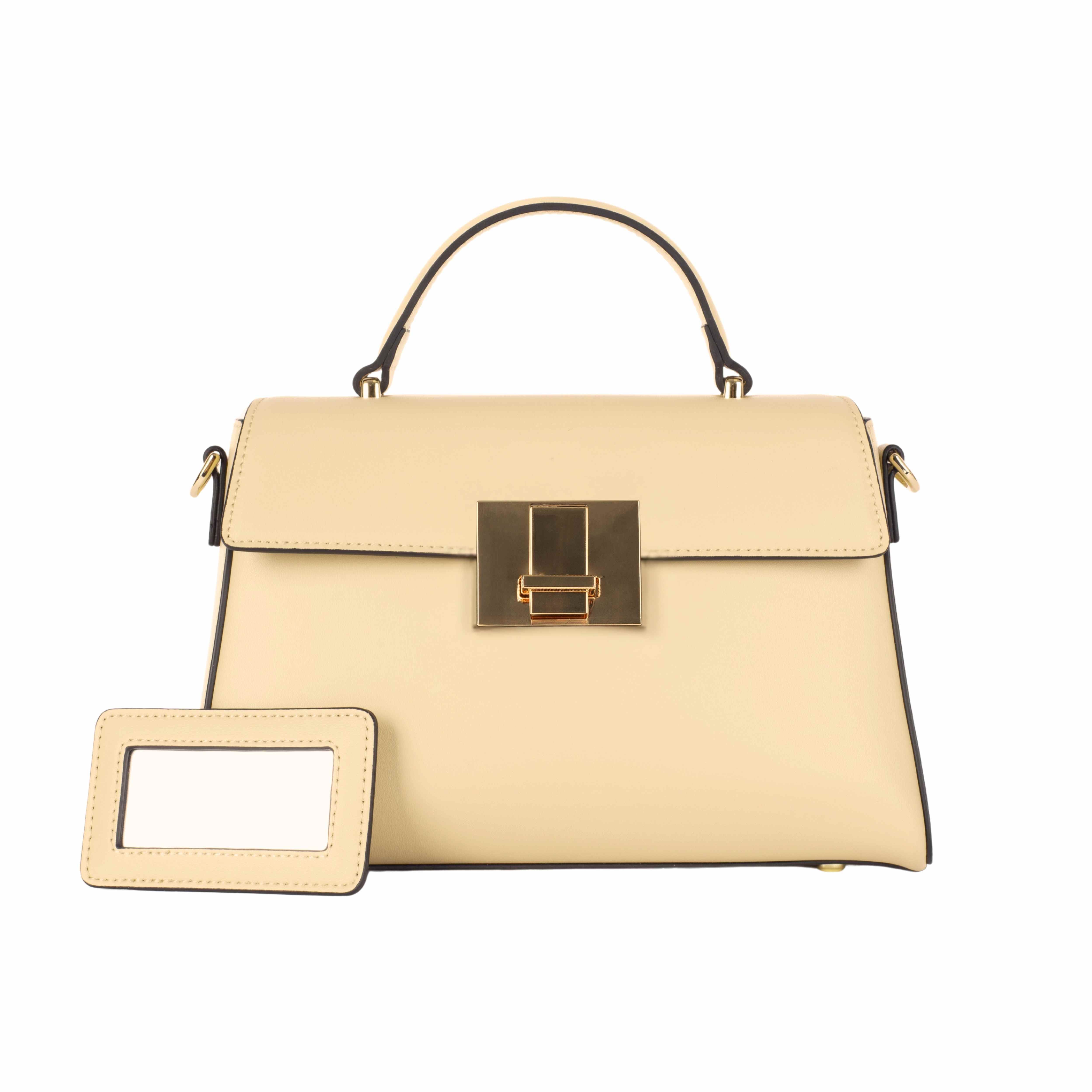 Sac porté main VIRGINIE Nude