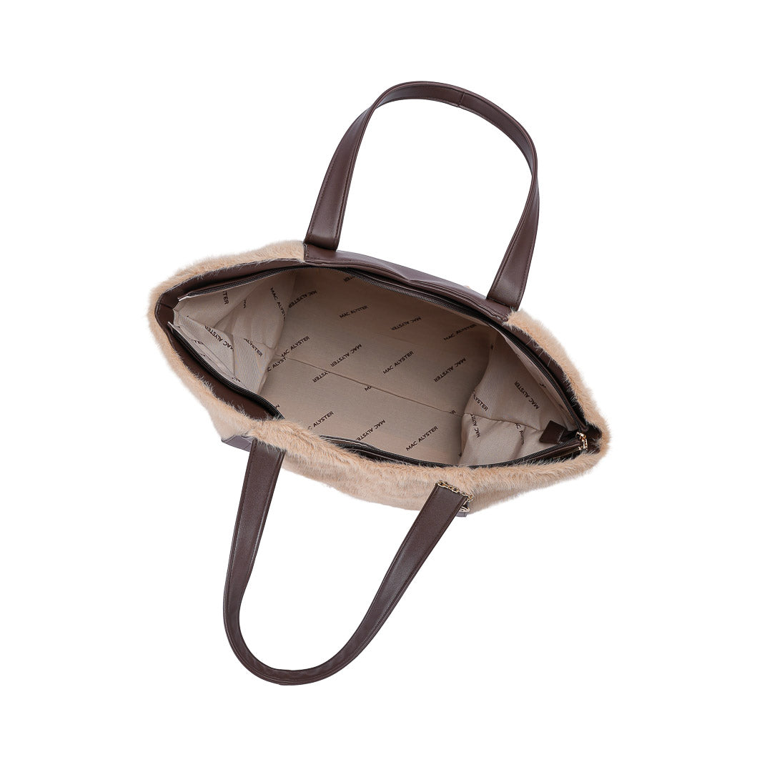 Sac shopping Alys Alpaga par Mac Alyster