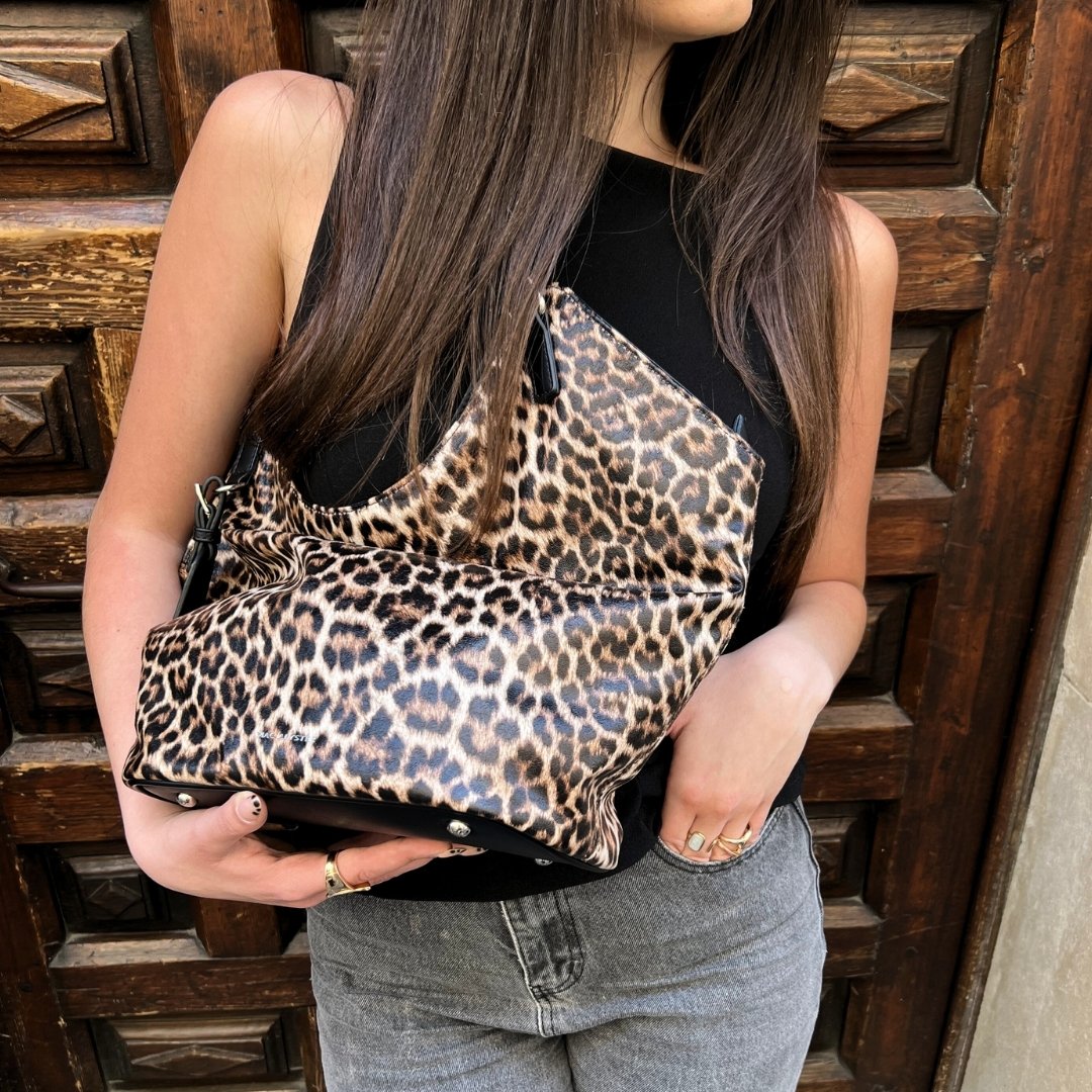 Sac porté main - CAPSULE LEOPARD