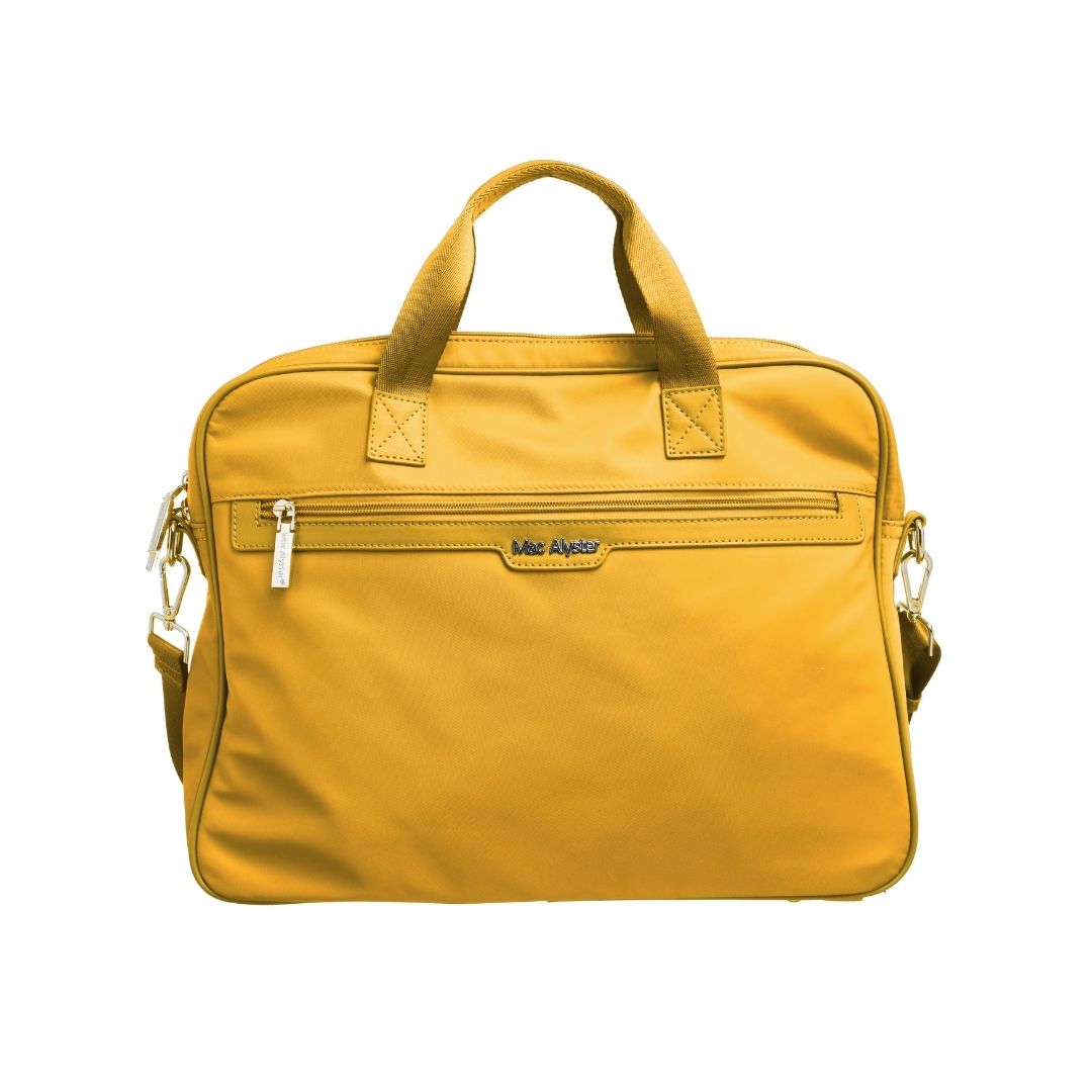 Porte document/ordinateur - STUDIO Mac Alyster Ocre