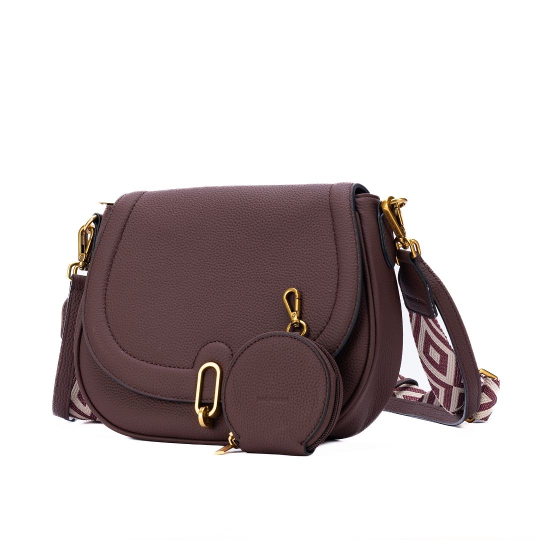 Sac demi-lune à rabat - GIULIA