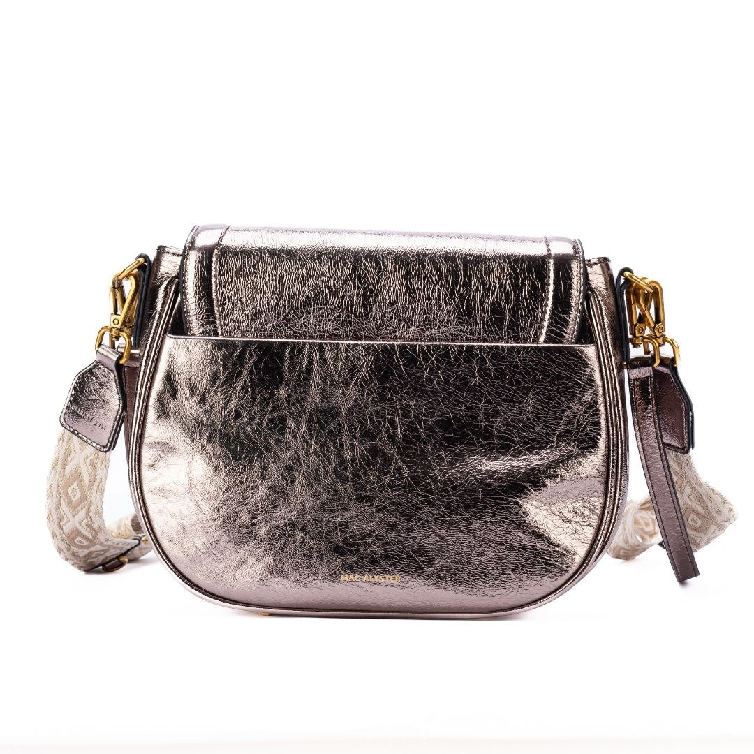 Sac demi-lune à rabat - GIULIA