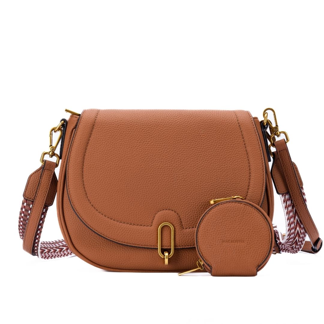 Sac demi-lune à rabat - GIULIA