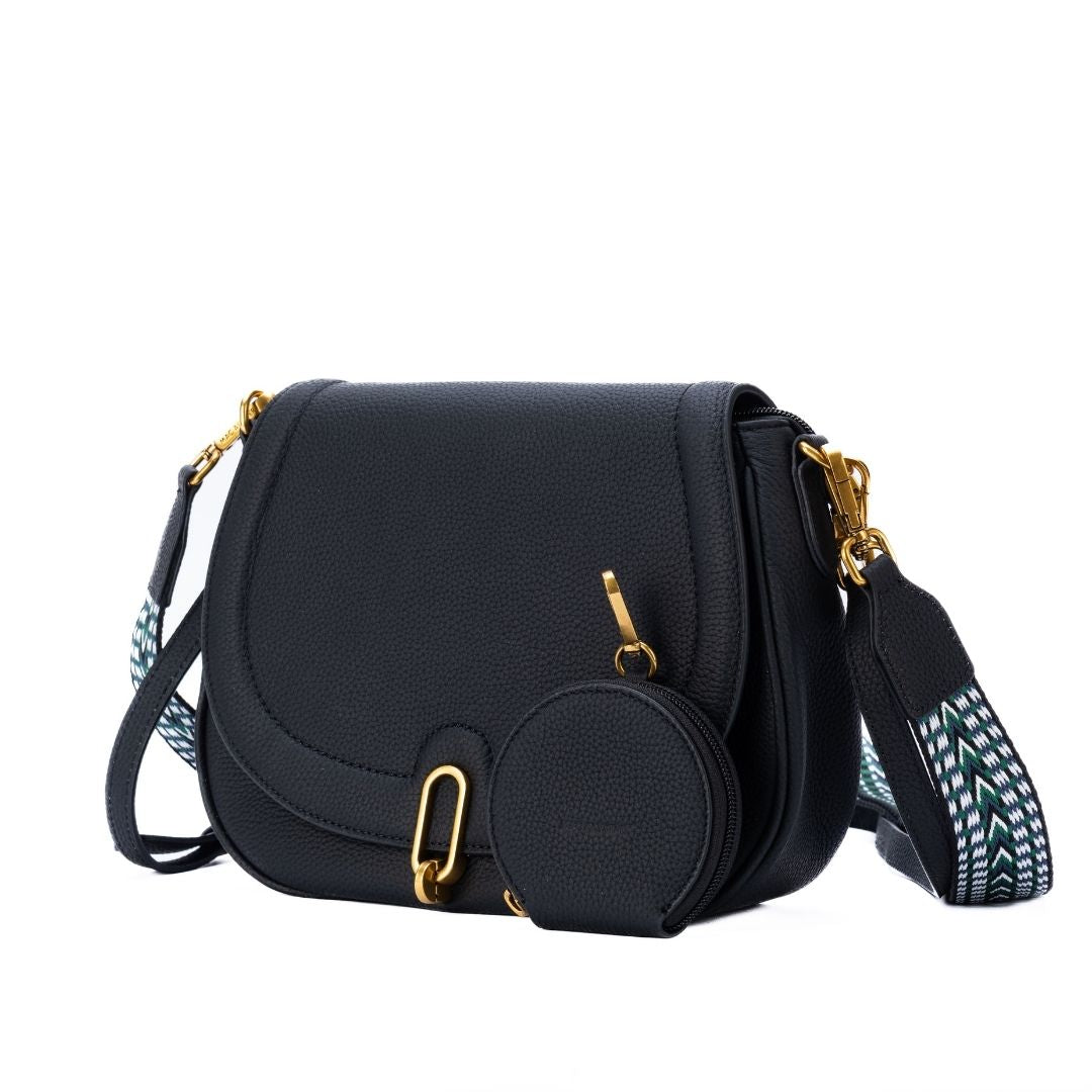 Sac demi-lune à rabat - GIULIA