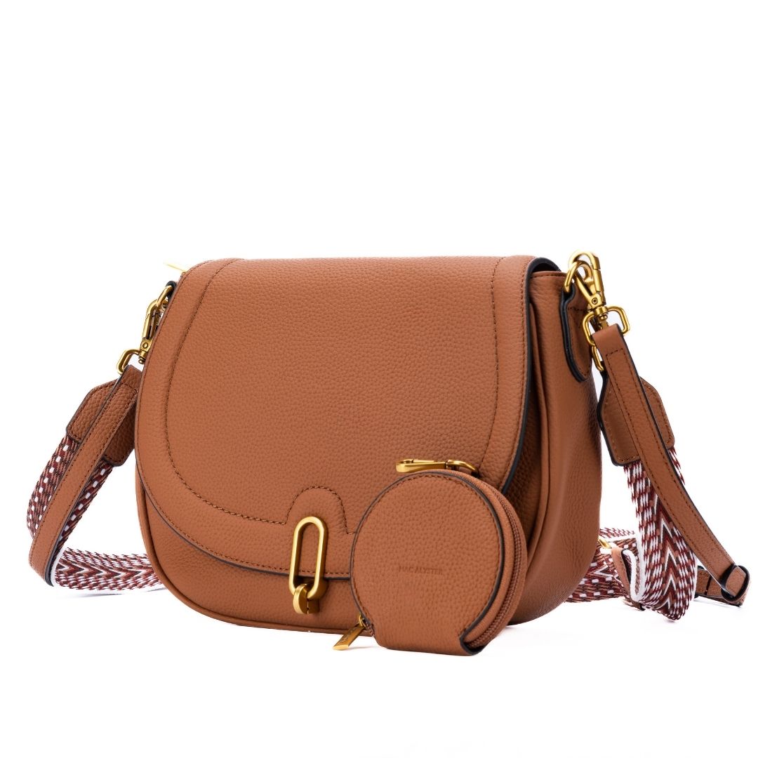 Sac demi-lune à rabat - GIULIA