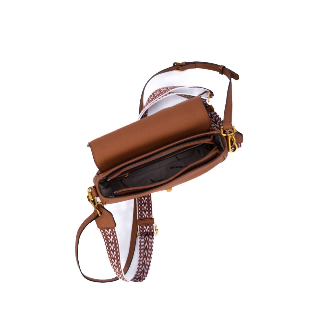 Sac demi-lune à rabat - GIULIA