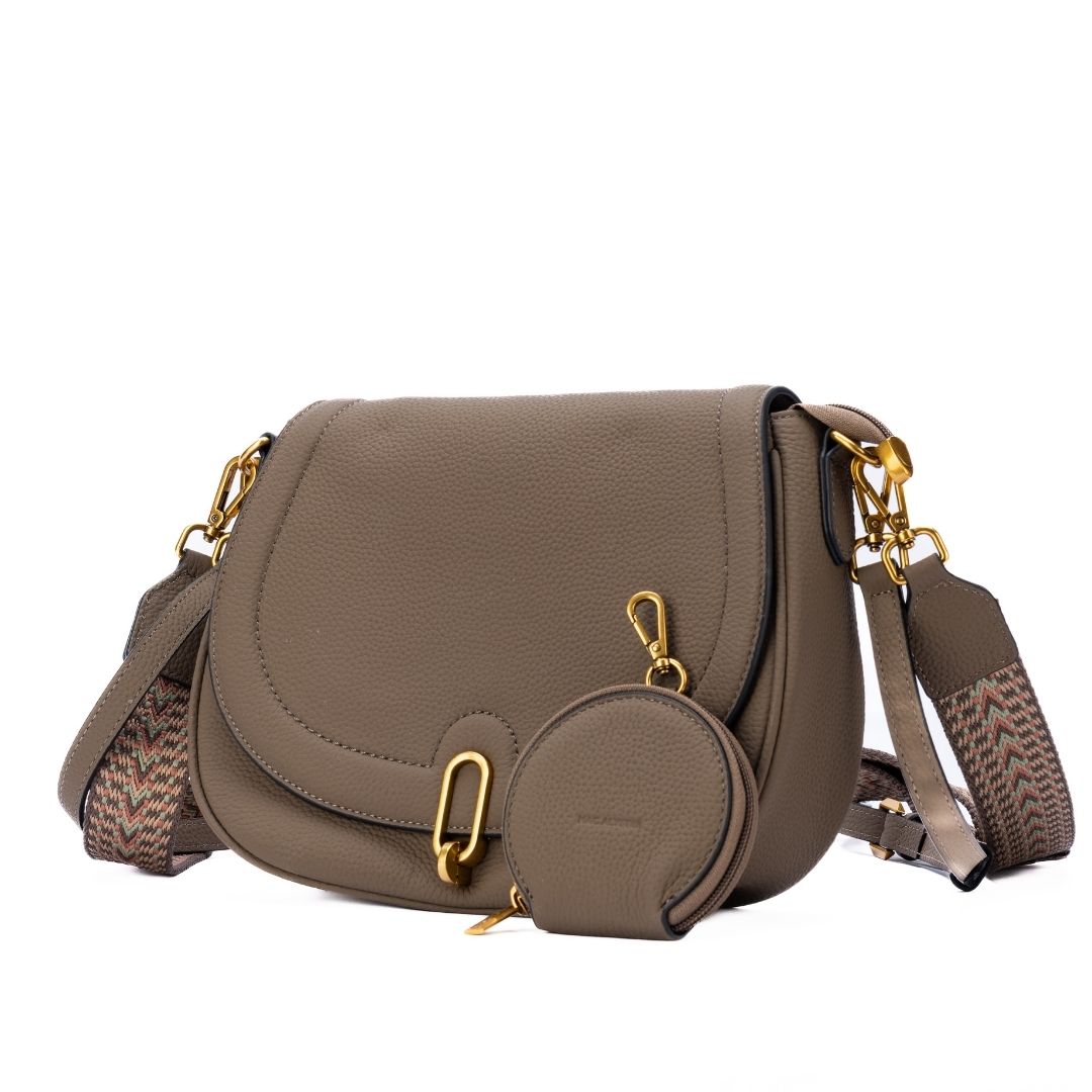 Sac demi-lune à rabat - GIULIA