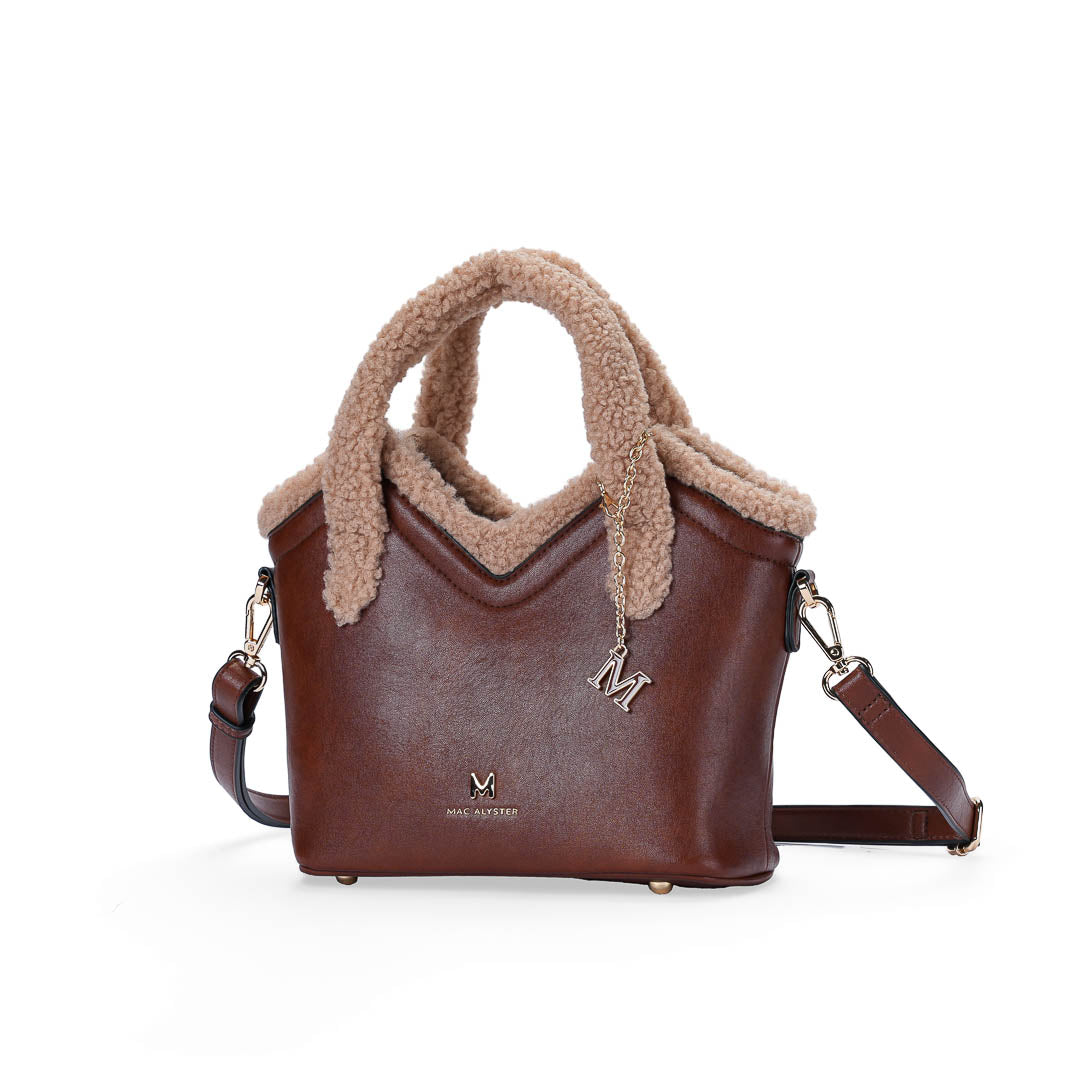 Petit sac porté main et Bandoulière Saint-Raphaël Polaire par Mac Alyster