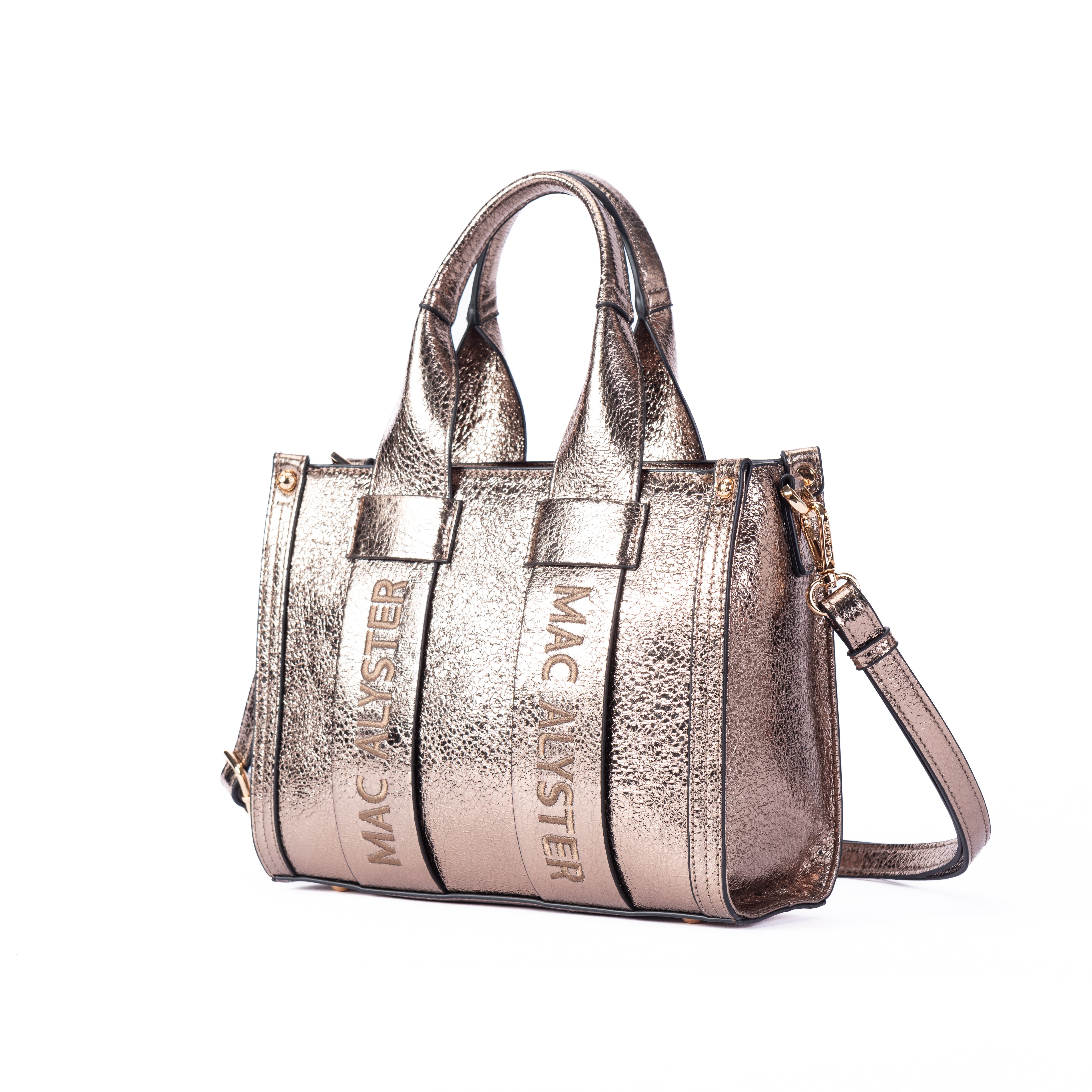 Petit sac shopping BASIC CLOVER Mac Alyster Bronze