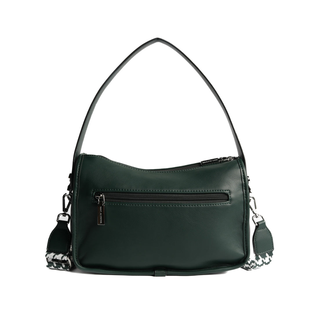 Sac bandoulière MILAN pour femme en cuir synthétique SAPIN de dos