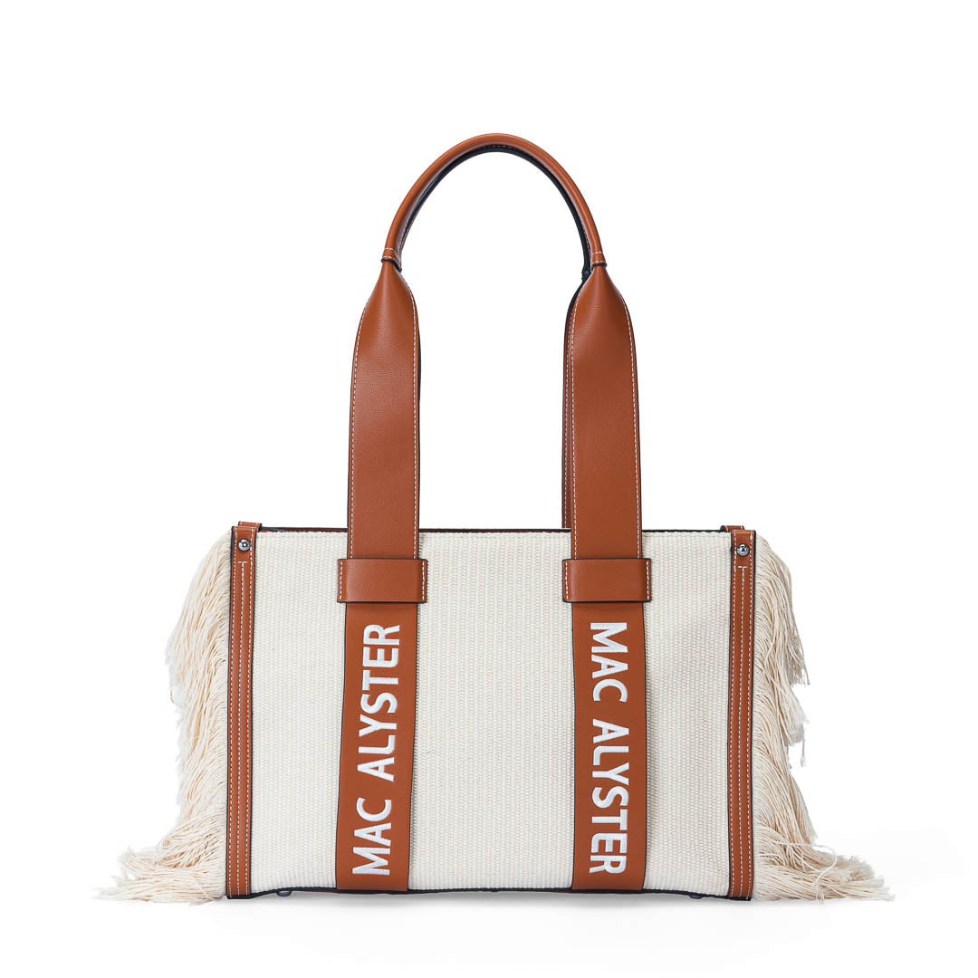 Sac cabas - CLOVER FRANGES