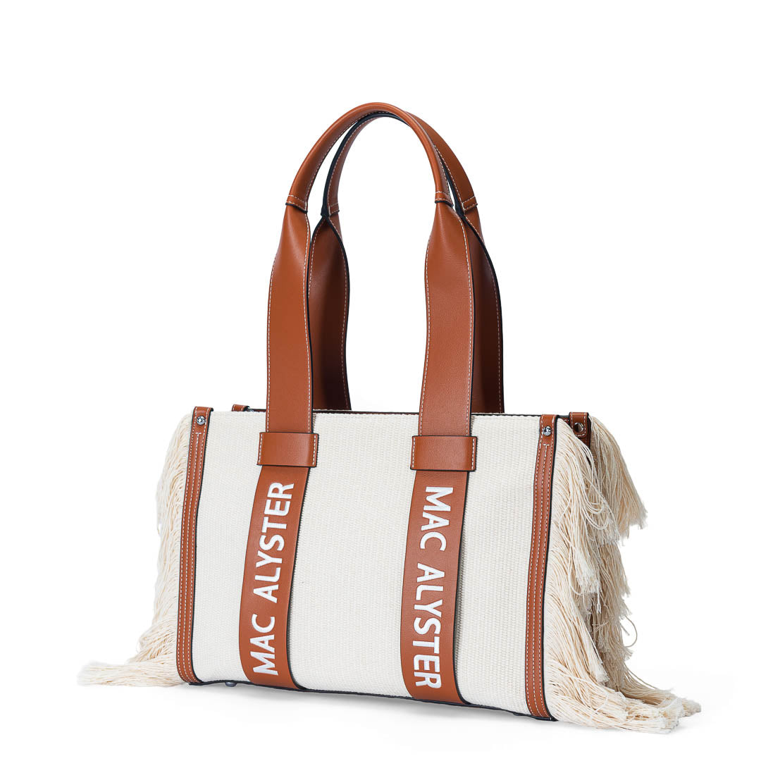 Sac cabas - CLOVER FRANGES