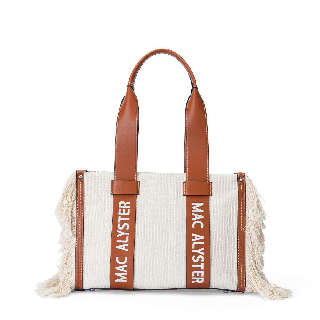 Sac cabas - CLOVER FRANGES