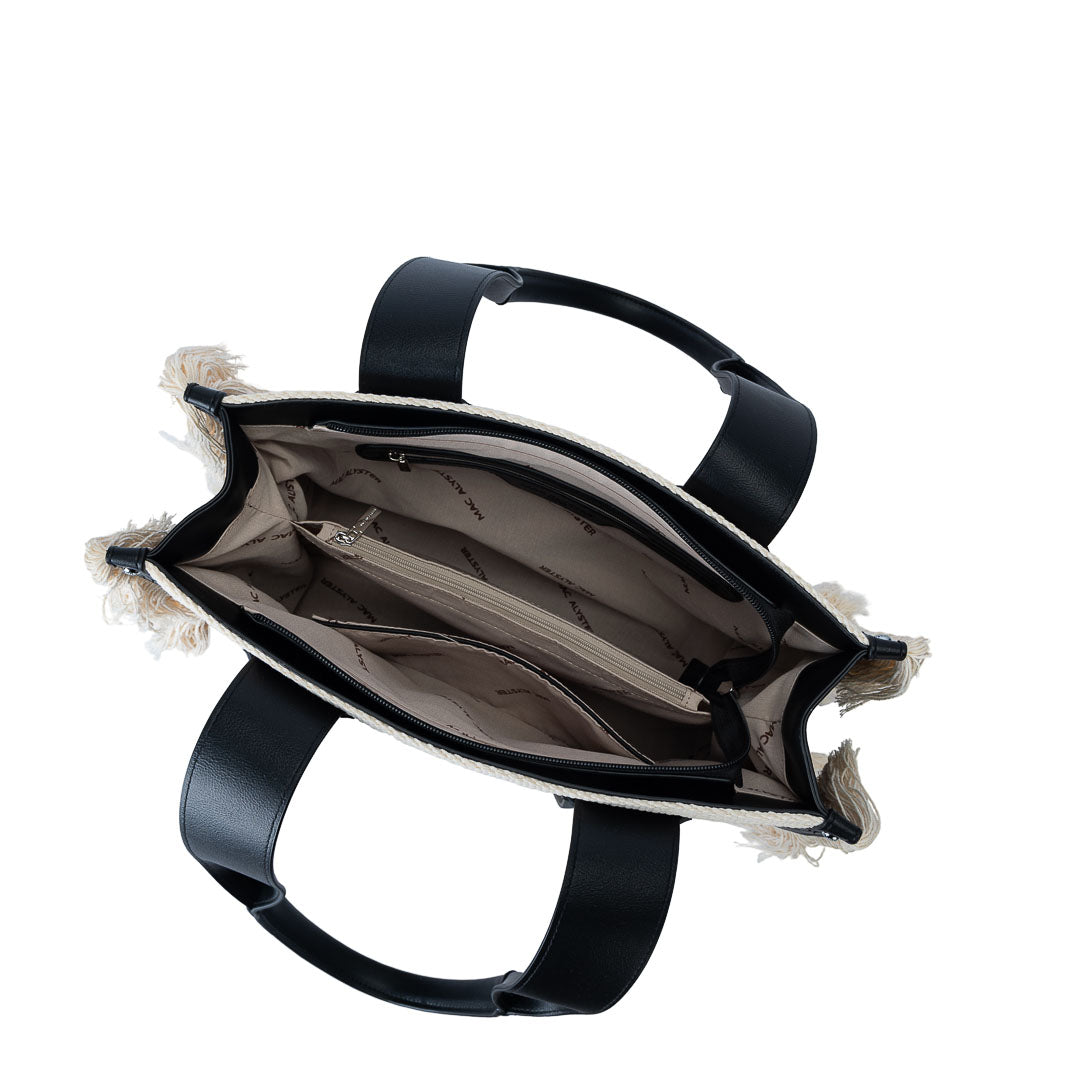 Sac cabas - CLOVER FRANGES