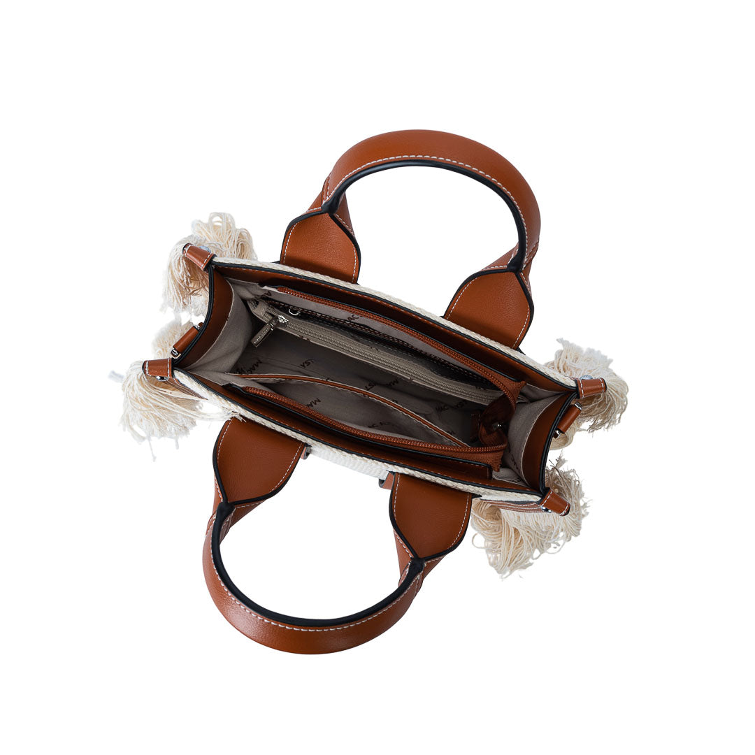 Petit sac cabas - CLOVER FRANGES