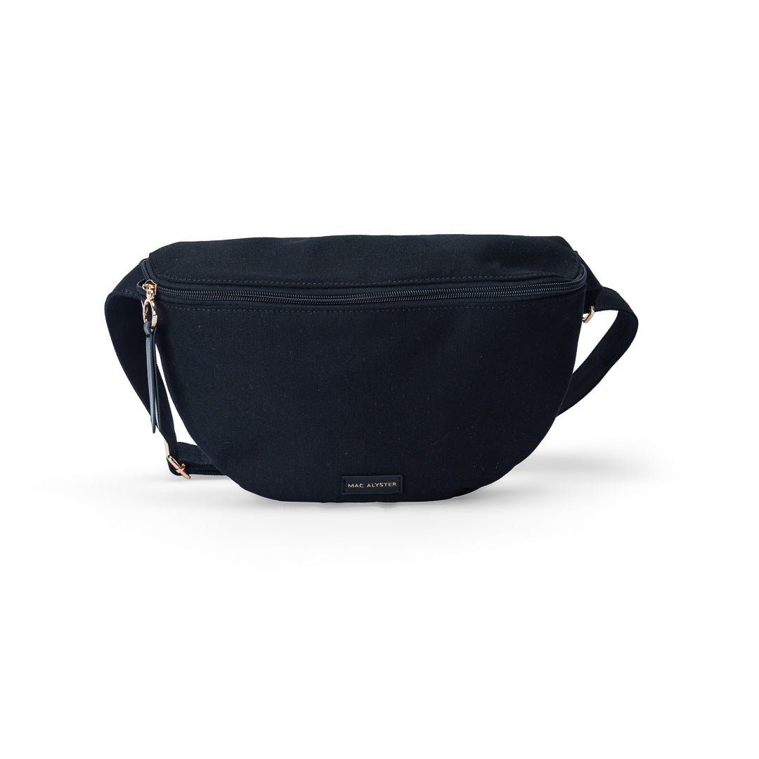 Sac banane en coton BANANE COTON noir par Mac Alyster