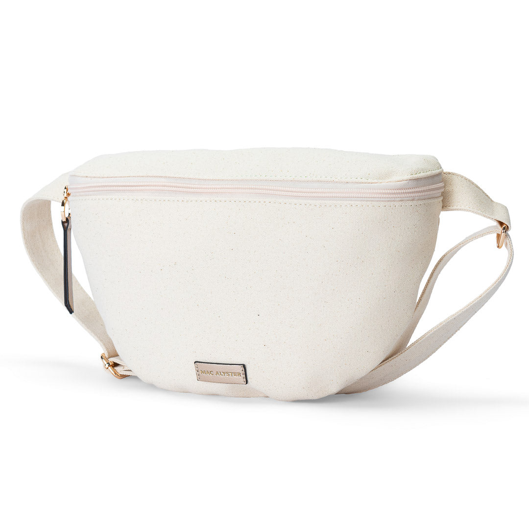 Sac banane M en coton BANANE COTON beige par Mac Alyster