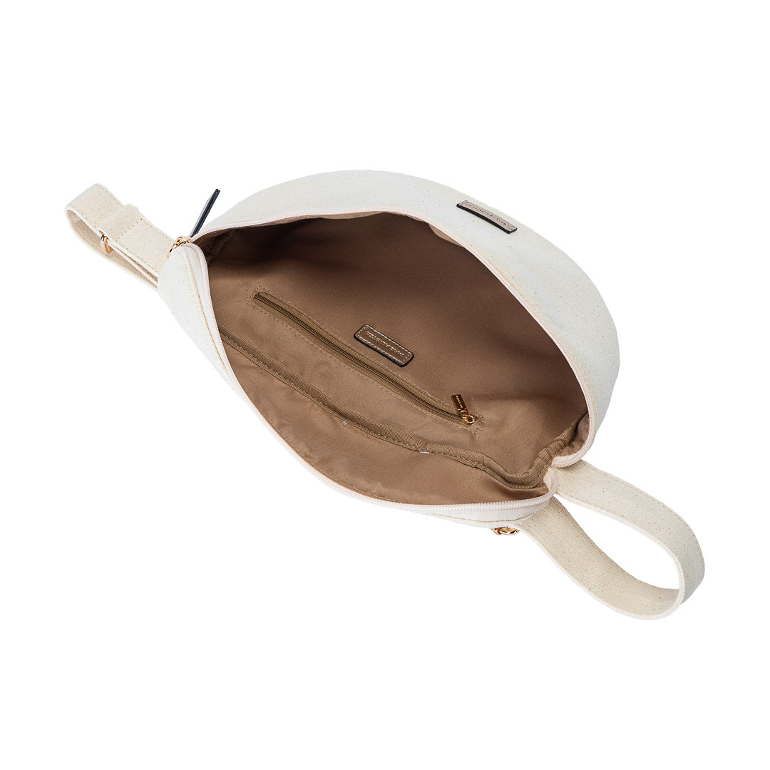 Sac banane M en coton BANANE COTON beige par Mac Alyster