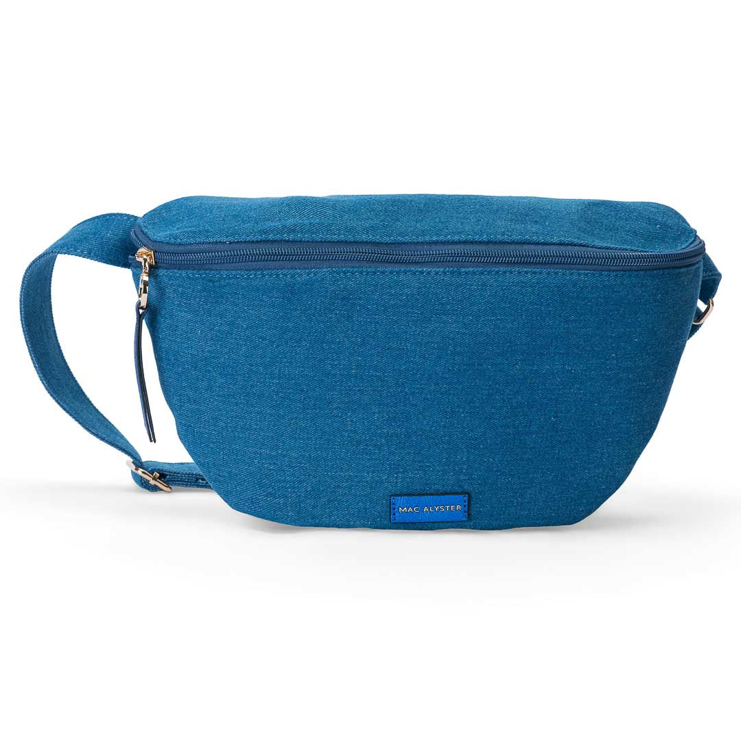 Sac banane M en coton BANANE COTON denim par Mac Alyster