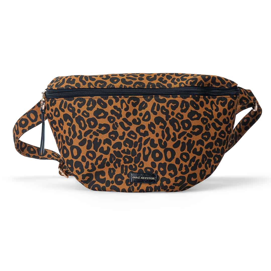 Sac banane M en coton BANANE COTON leopard par Mac Alyster