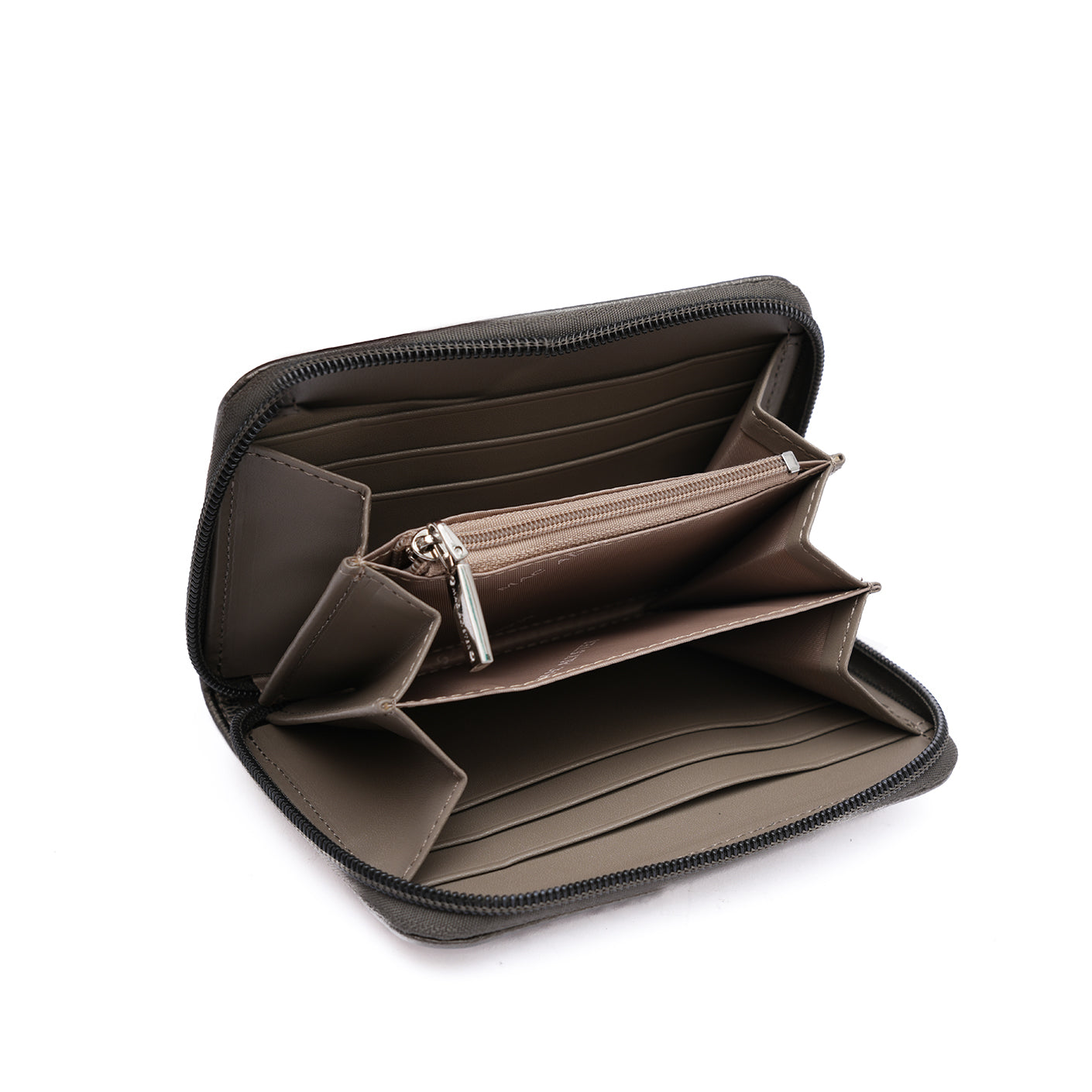 Porte monnaie zippée PETITE MAROQUINERIE synthétique MORDORE en détail