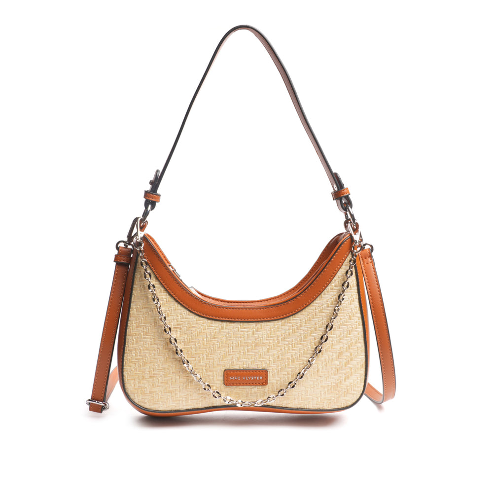 Sac baguette Panama Cognac Mac Alyster