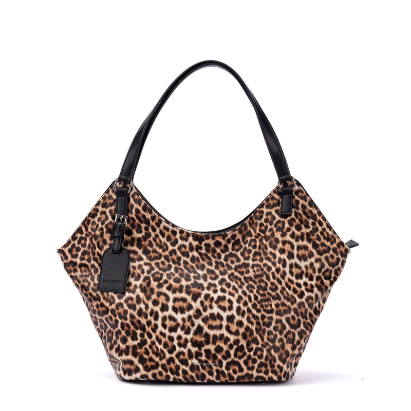 Sac porté épaule CAPSULE LEOPARD Noir MacAlyster