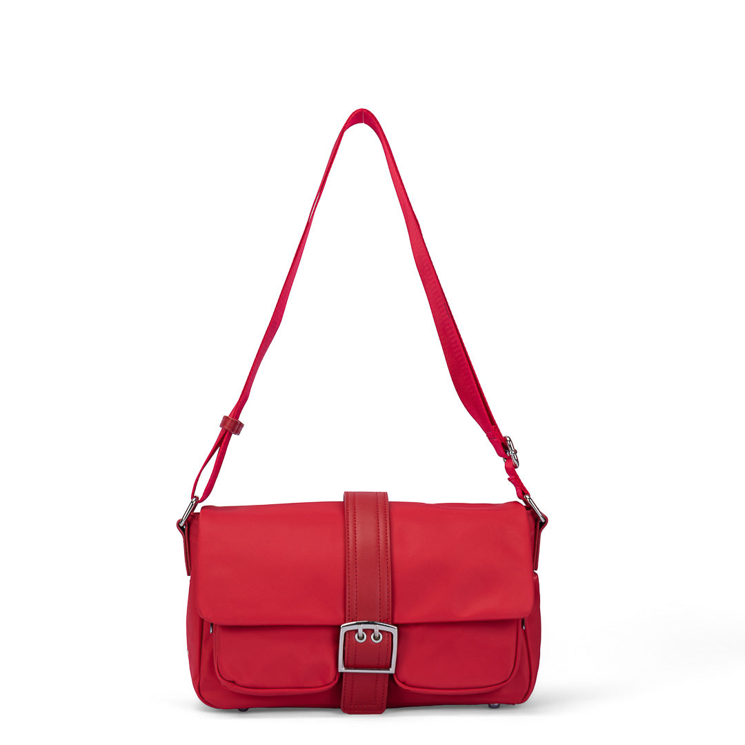 Sac à rabat - LIGNE STUDIO CITY Mac Alyster Rouge