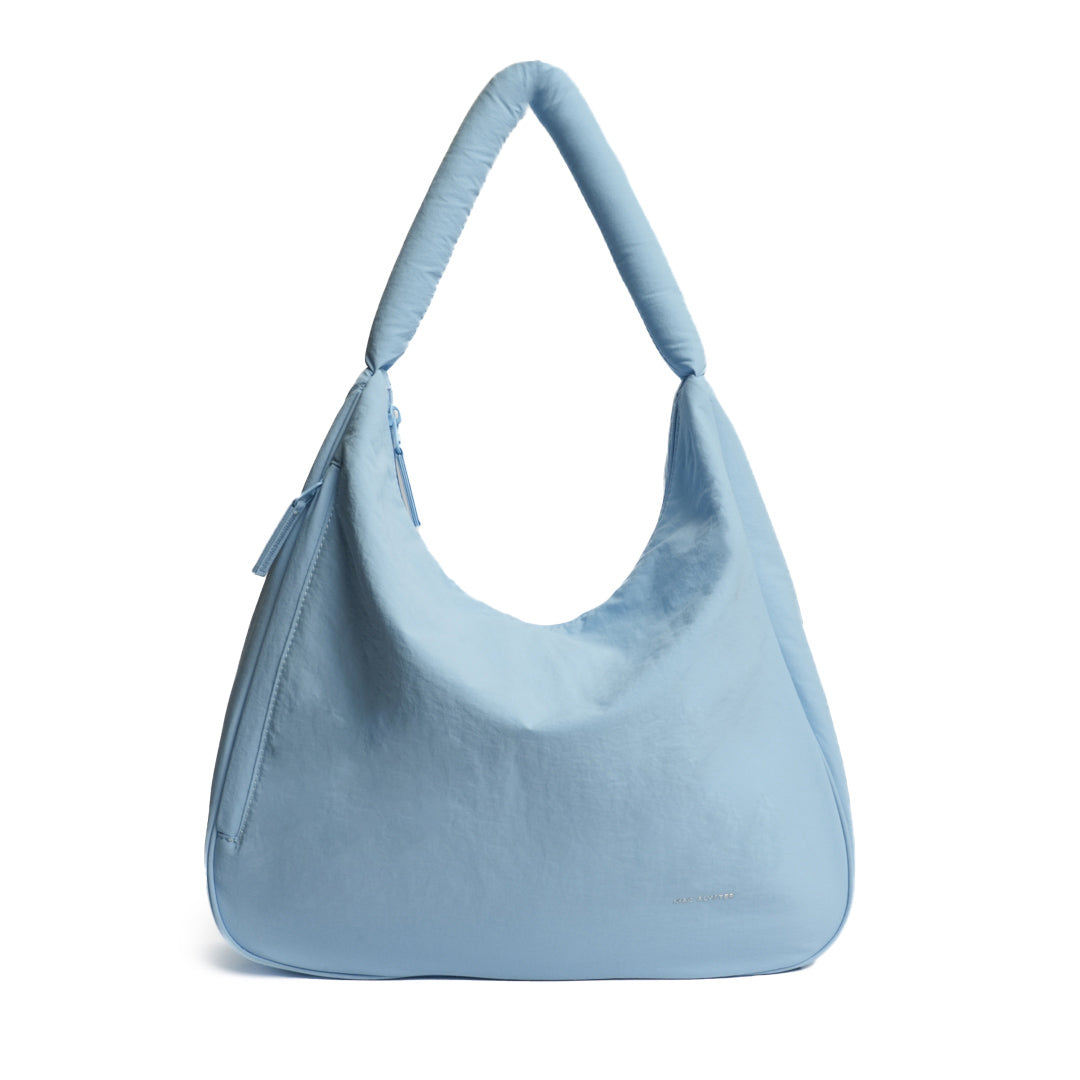 Sac fourre-tout PLUME en cuir synthétique CIEL de face