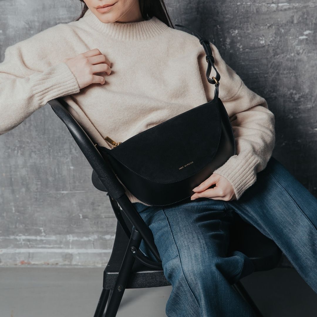 Sac demi-lune - REBECCA
