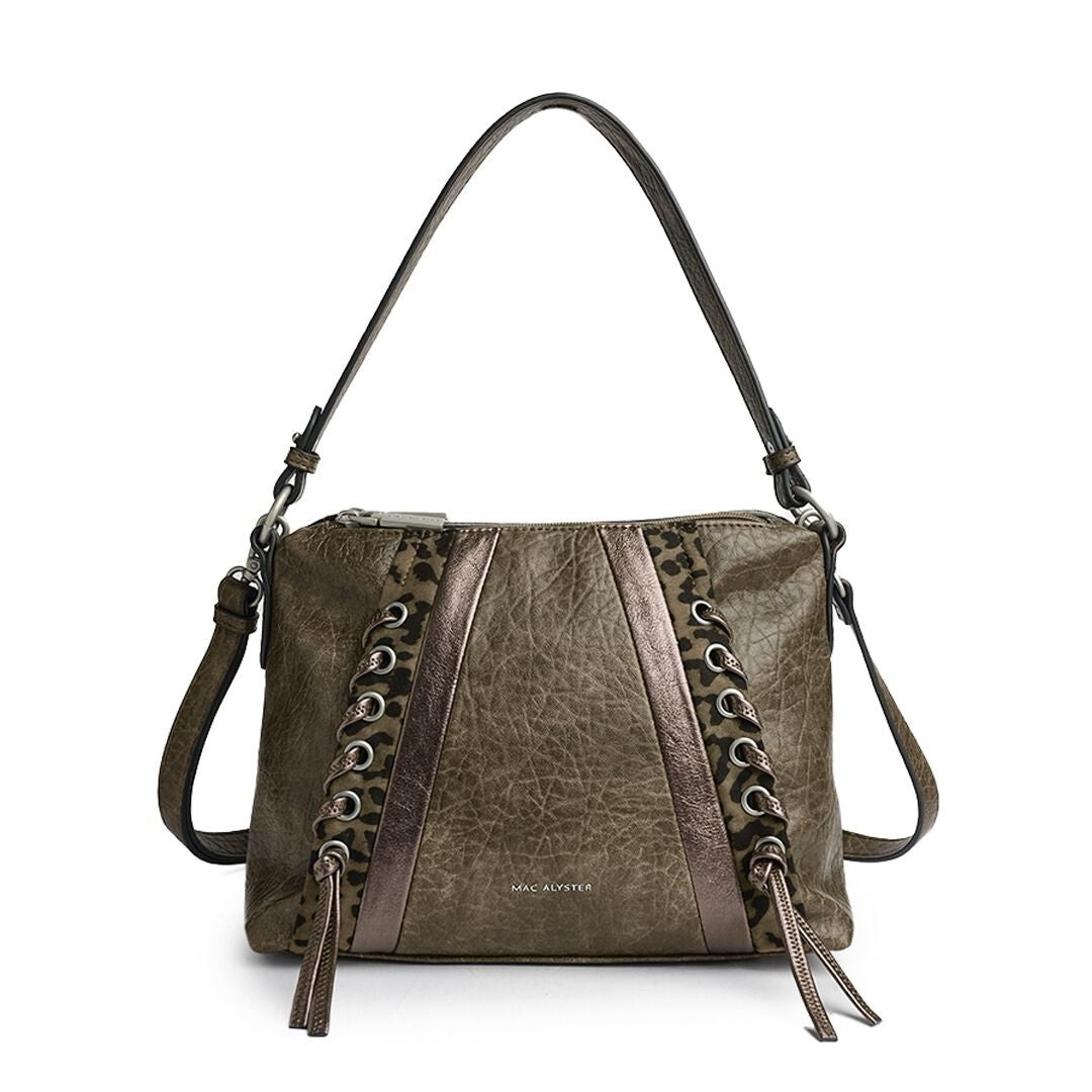 Sac porté main travers Caractère par Mac Alyster KAKI