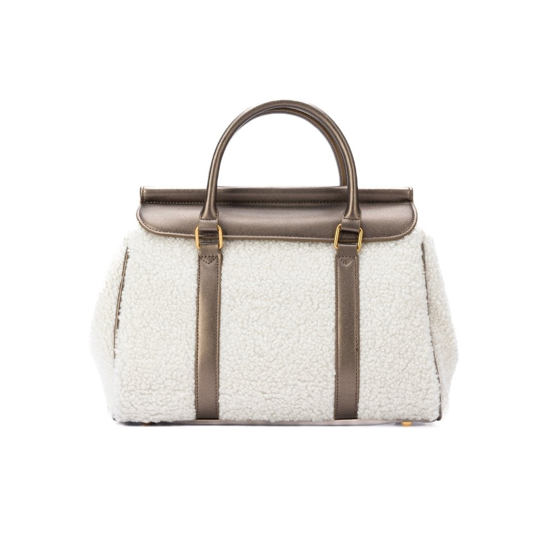 Sac porté main FRISSON en matière synthétique MORDORE de face