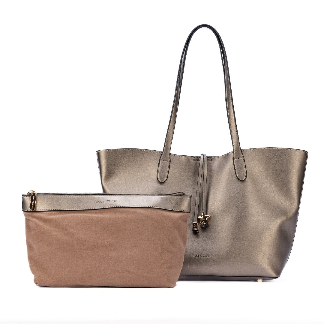 Sac shopping COUTURE en matière synthétique MORDORE de face