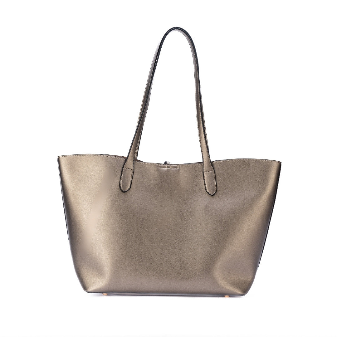Sac shopping COUTURE en matière synthétique MORDORE de dos