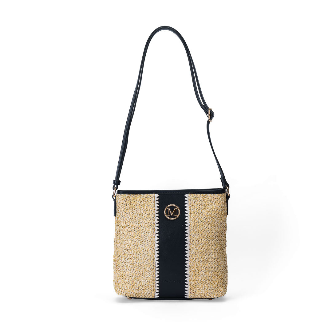 Sac trotteur femme Saint-Martin Mac Alyster noir sac bandoulière compact chic