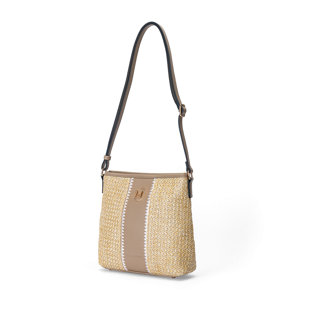 Sac trotteur femme Saint-Martin Mac Alyster taupe sac bandoulière compact chic