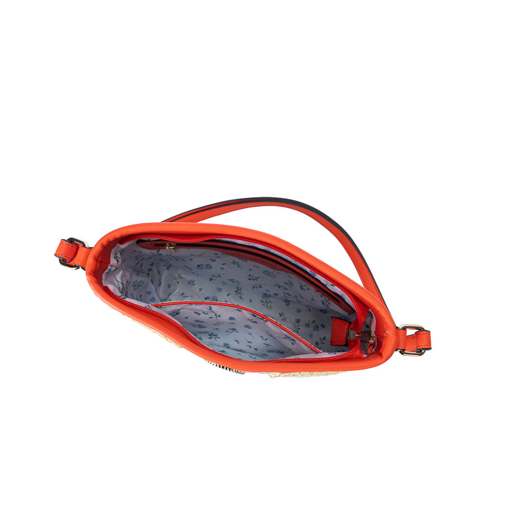 Sac trotteur femme Saint-Martin Mac Alyster orange sac bandoulière compact chic